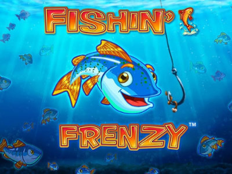 Fishin' Frenzy: the big fish, the hook and the underwater reels backdrop
